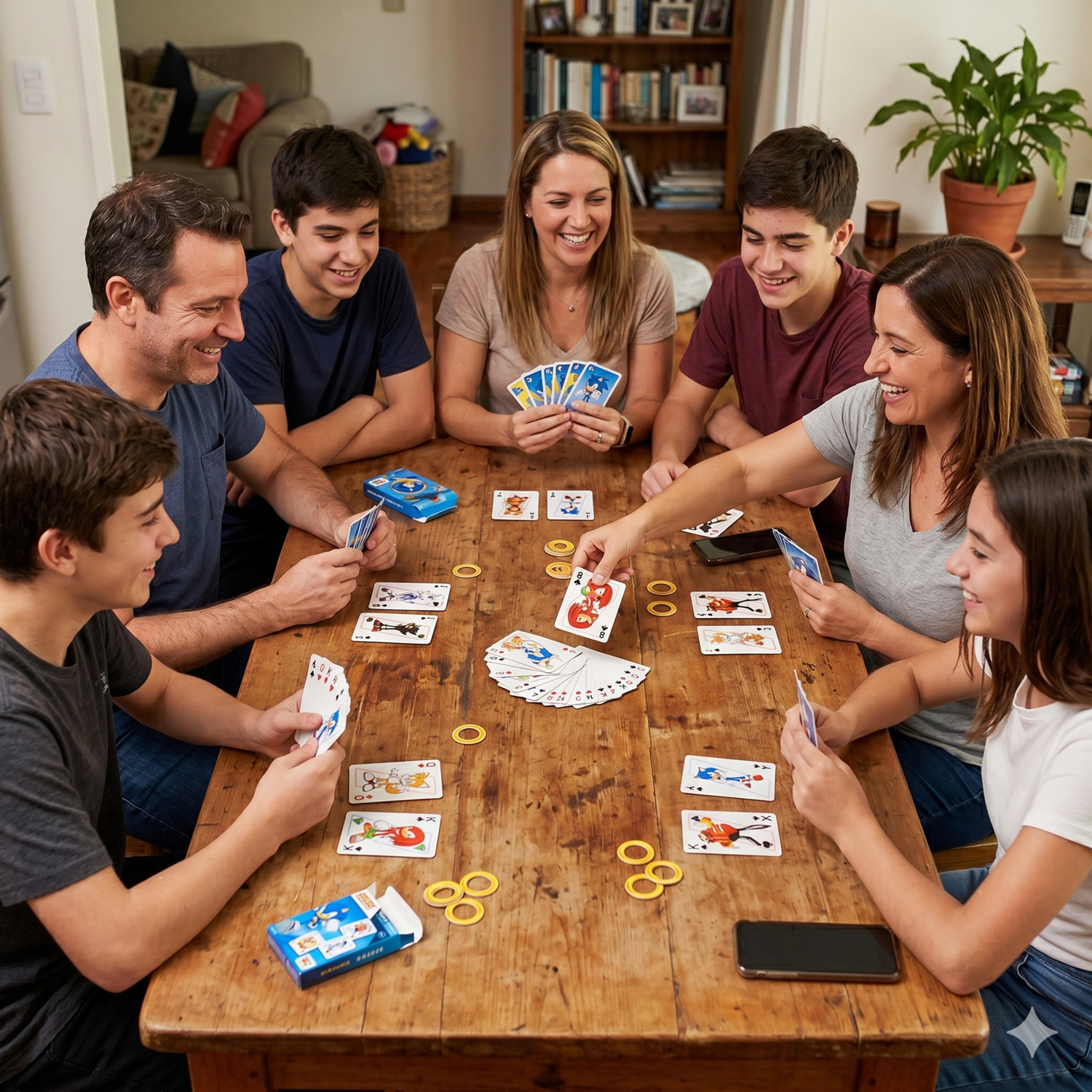 Juego de Mesa Naipes Inglés - Sonic-3
