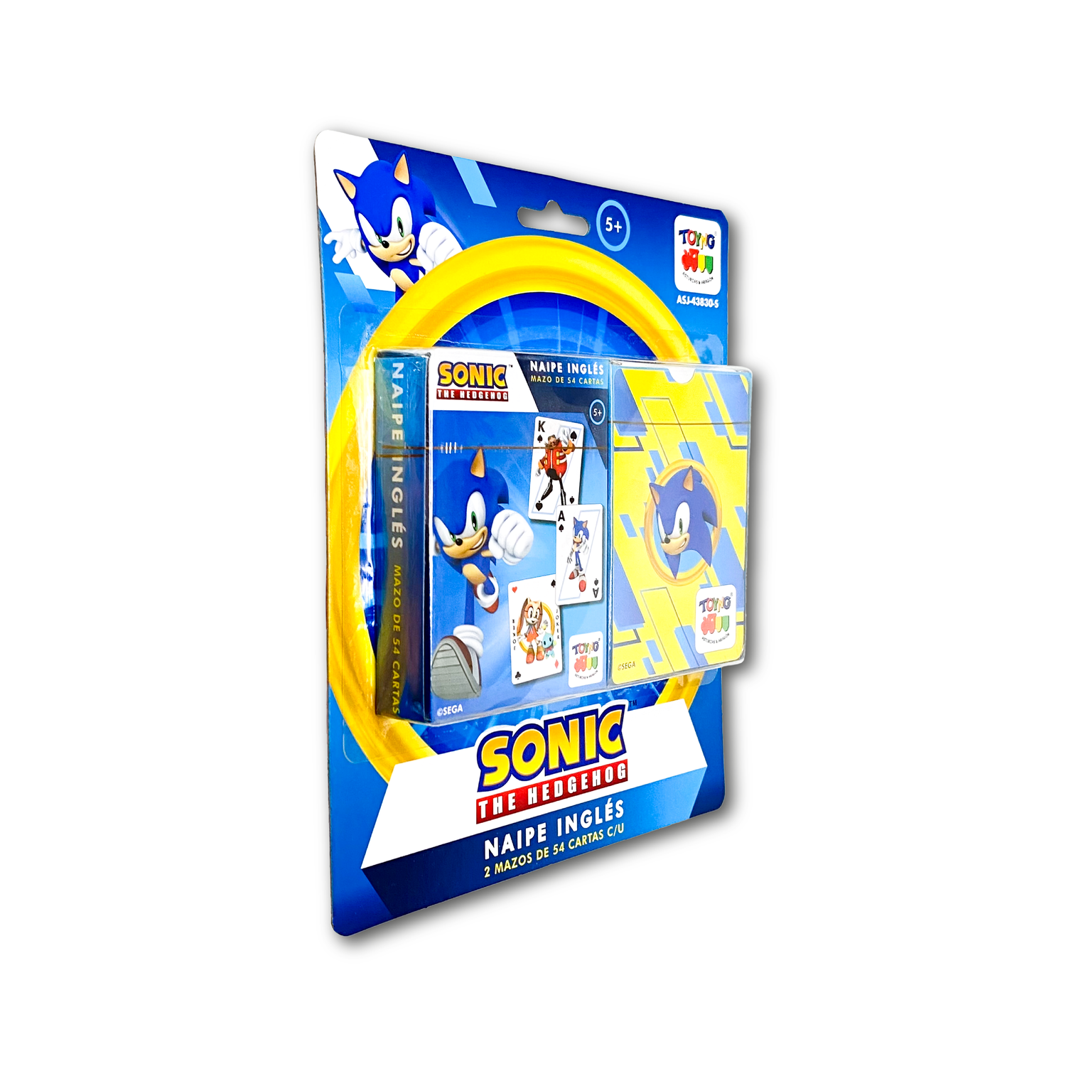 Juego de Mesa Naipes Inglés - Sonic-4