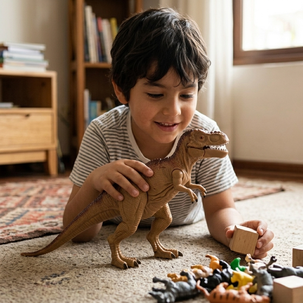 Juguete Dinosaurio B/O con Luces y Sonido 1 - Toyng-6