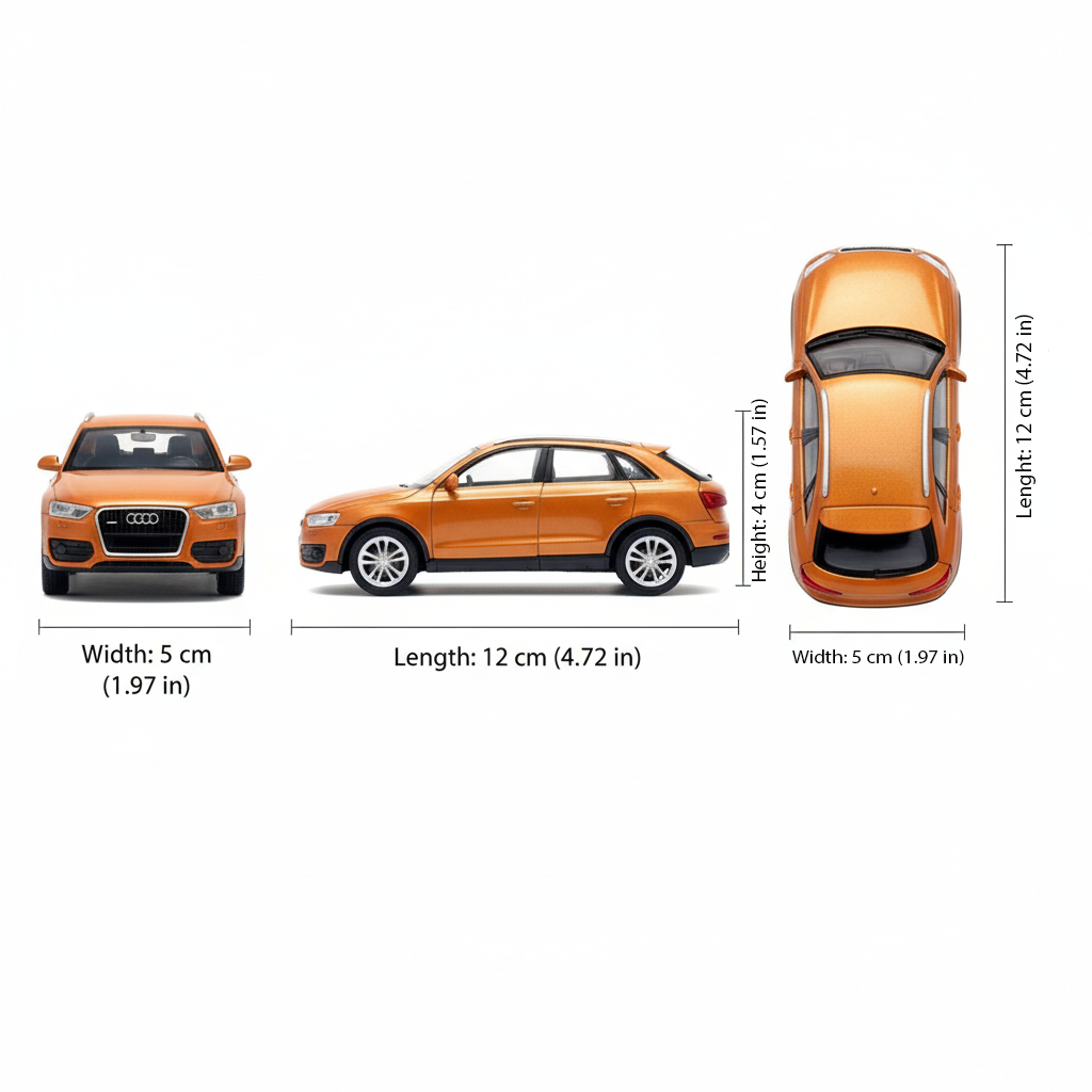 Suv Audi Q3 - Welly Escala 1:34:39-4