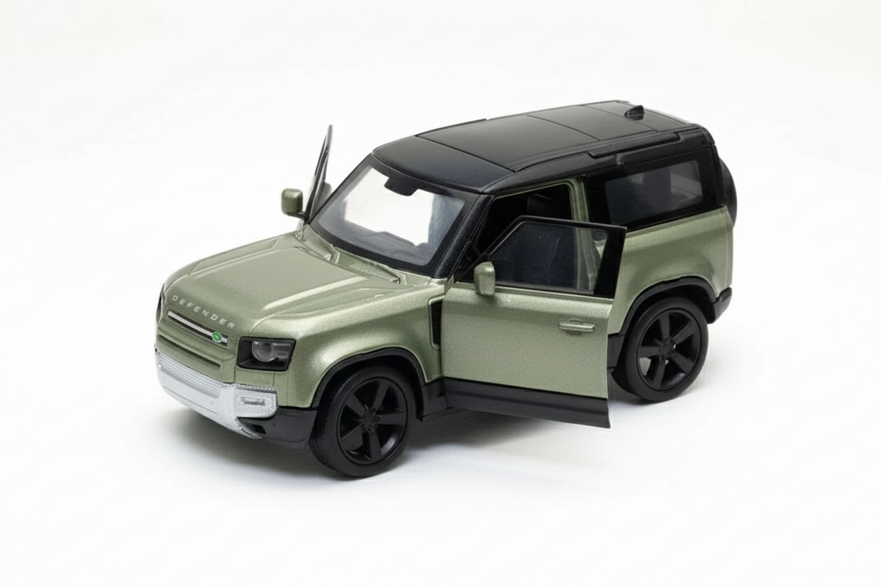 Suv Land Rover Defender 2020 - Welly Escala 1:34:39-2