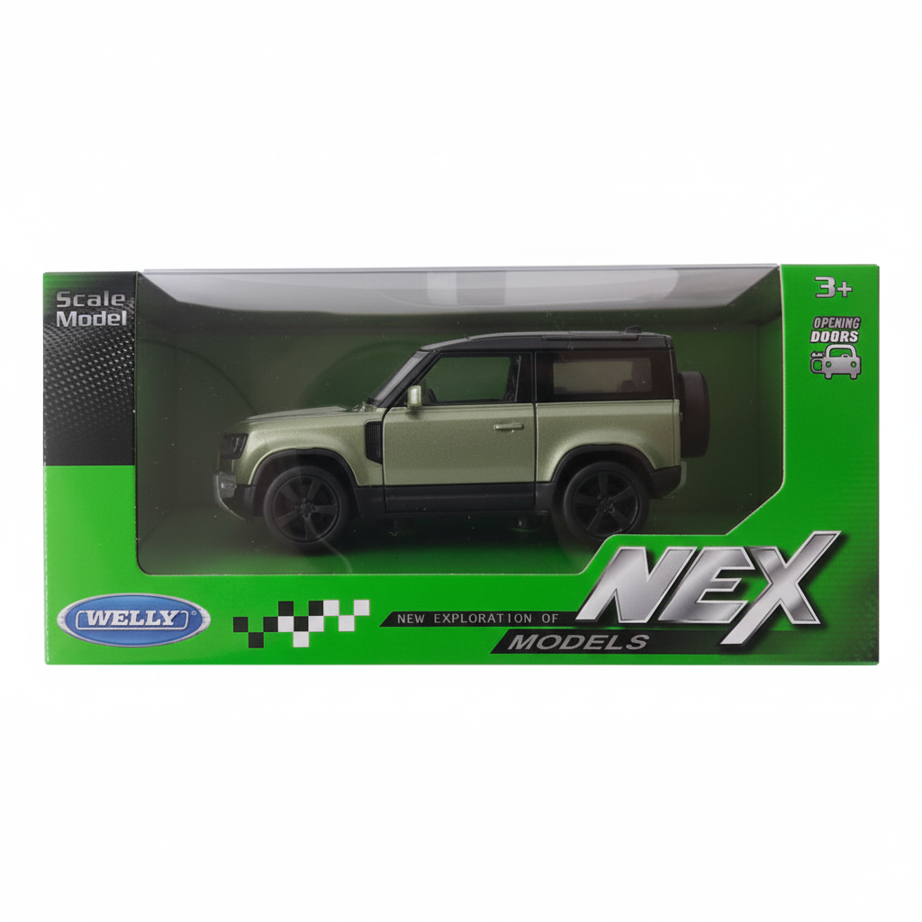 Suv Land Rover Defender 2020 - Welly Escala 1:34:39-3