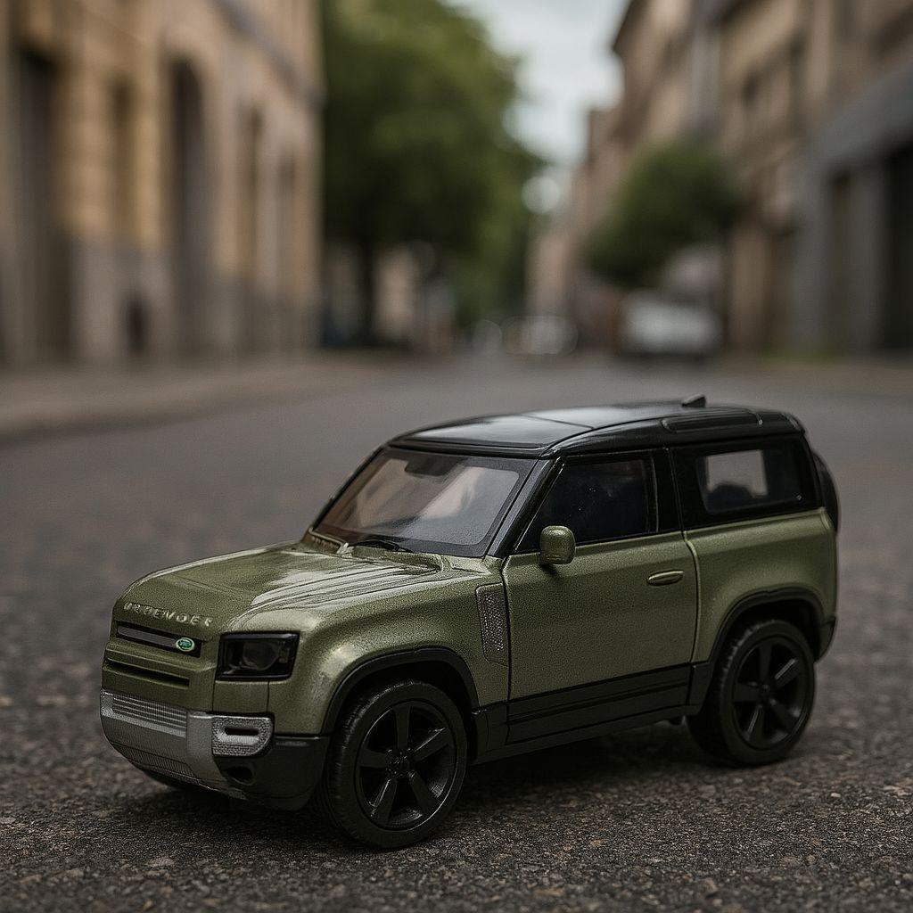 SUV Land Rover Defender 2020 Escala 1:34:39 - Welly-4