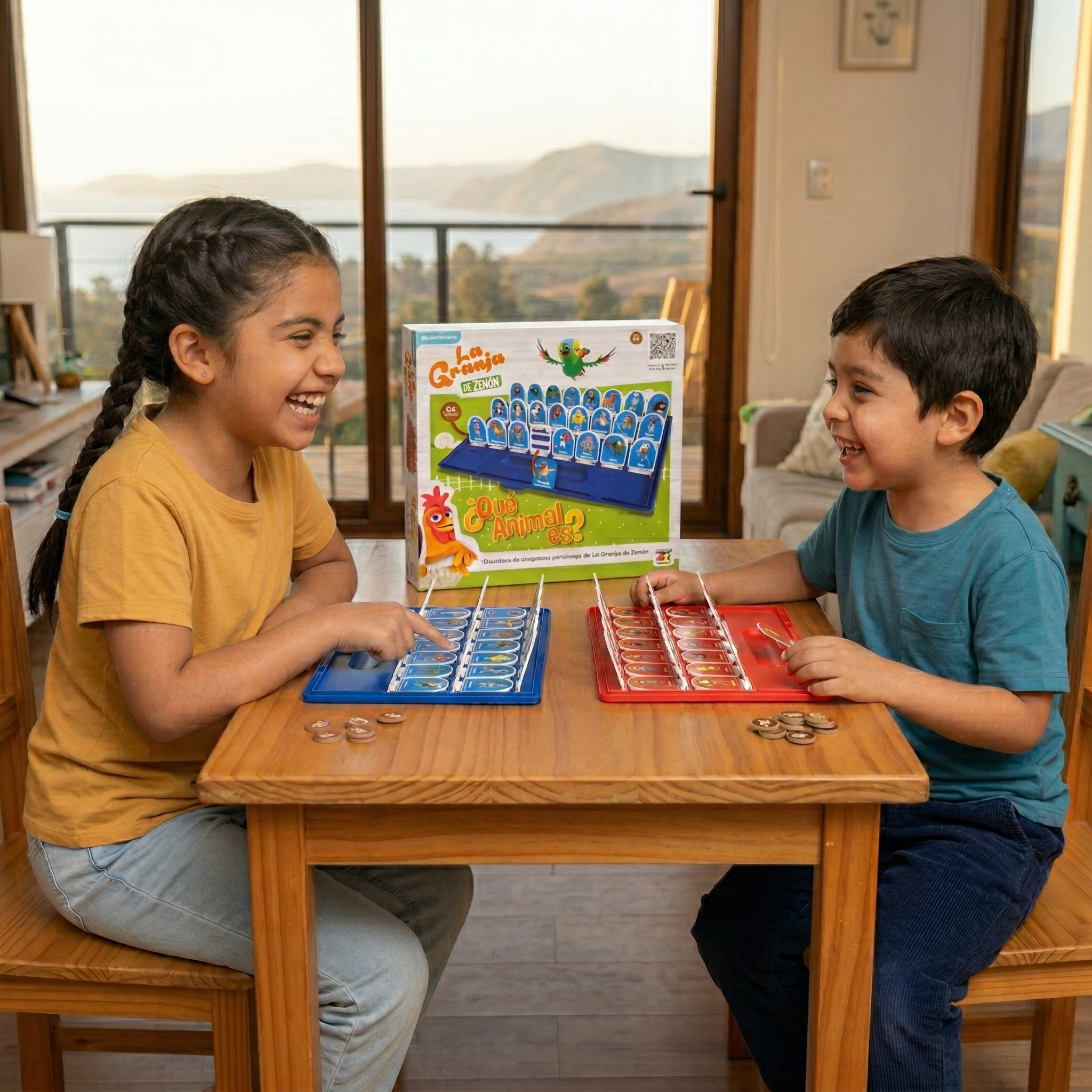 Juego de Mesa Que Animal Es - Zenon-4