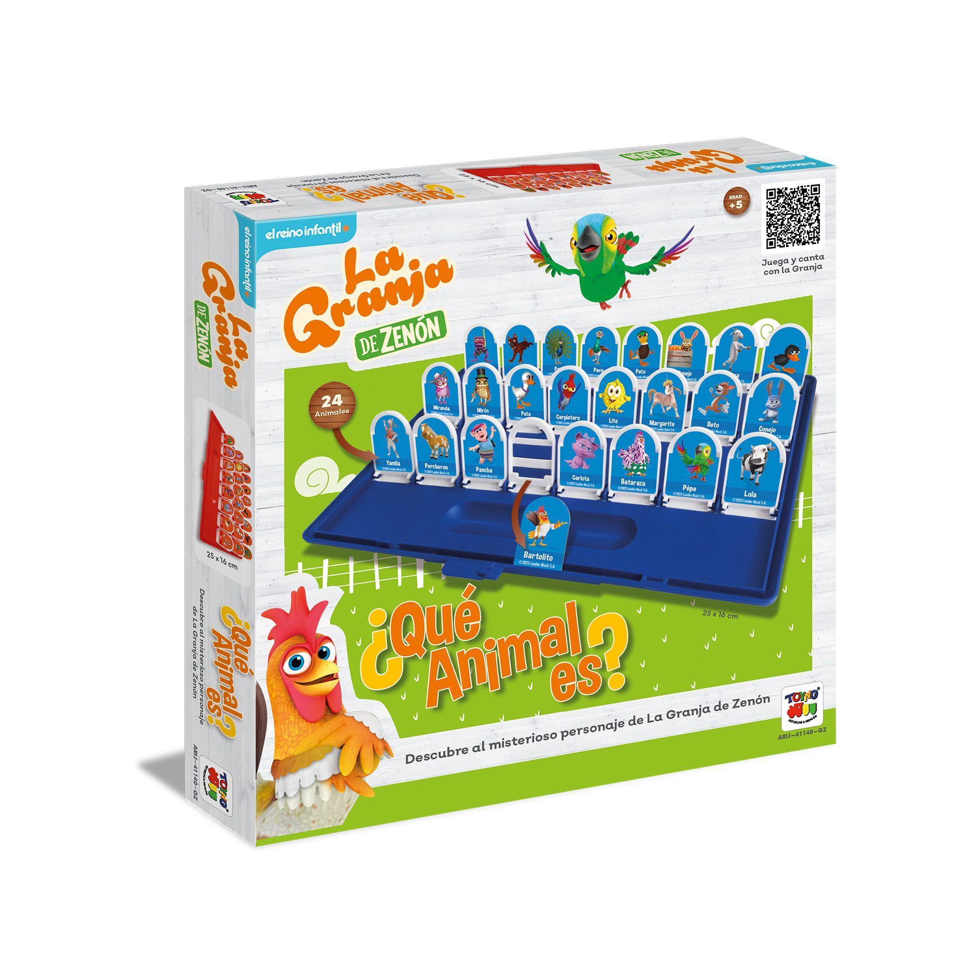 Juego de Mesa Que Animal Es - Zenon-2