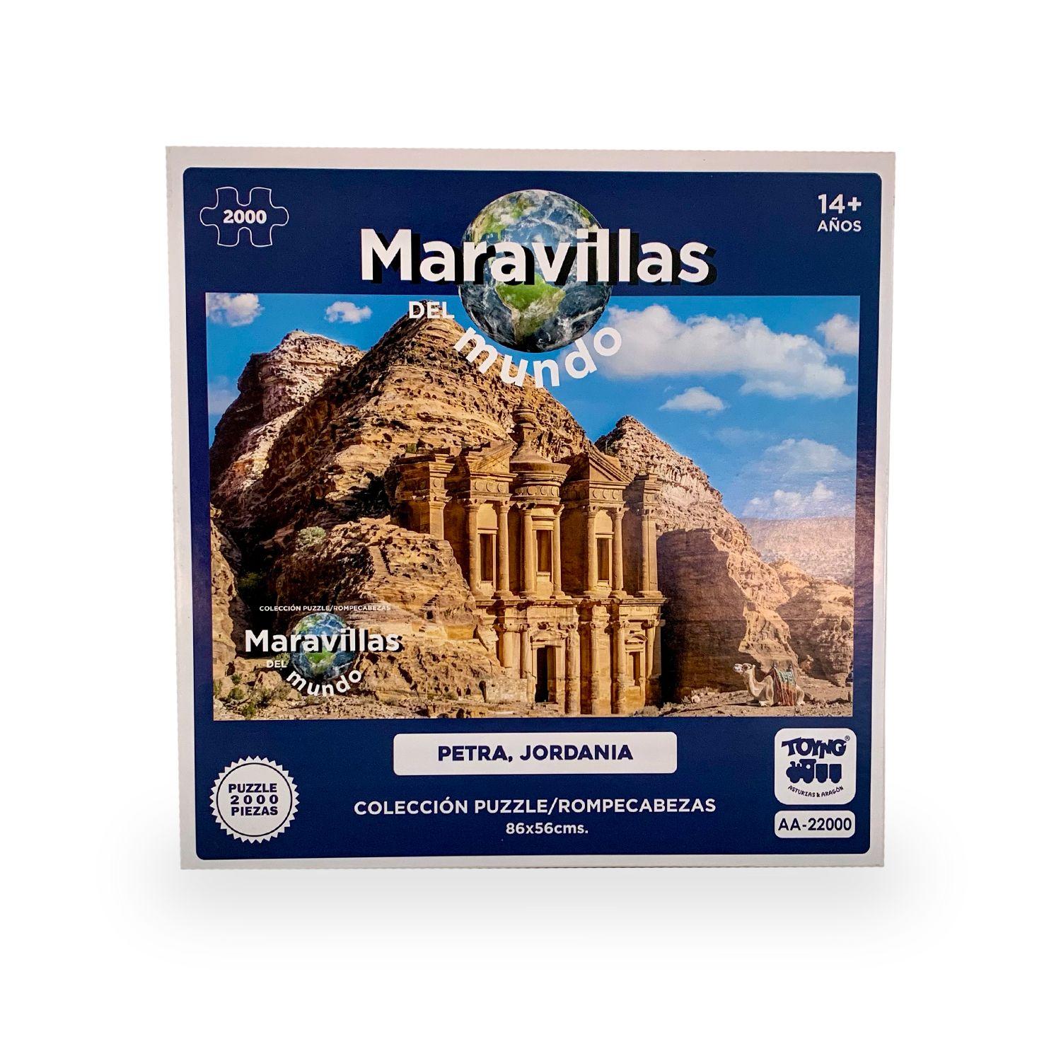 Puzzle Rompecabezas Petra Jordania (2000) Piezas - Toyng-3