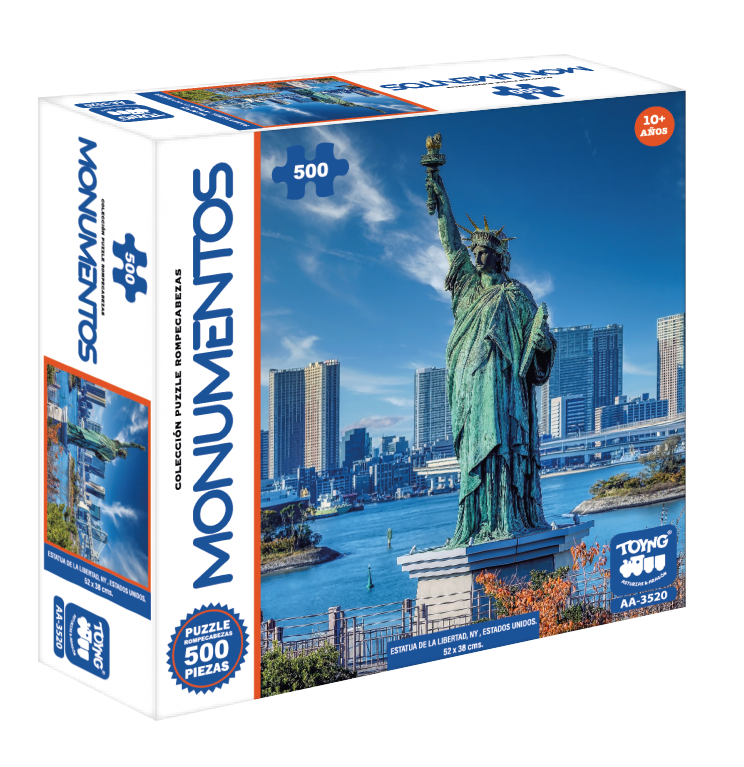 Puzzle 500 Estatua De La Libertad - Toyng-3