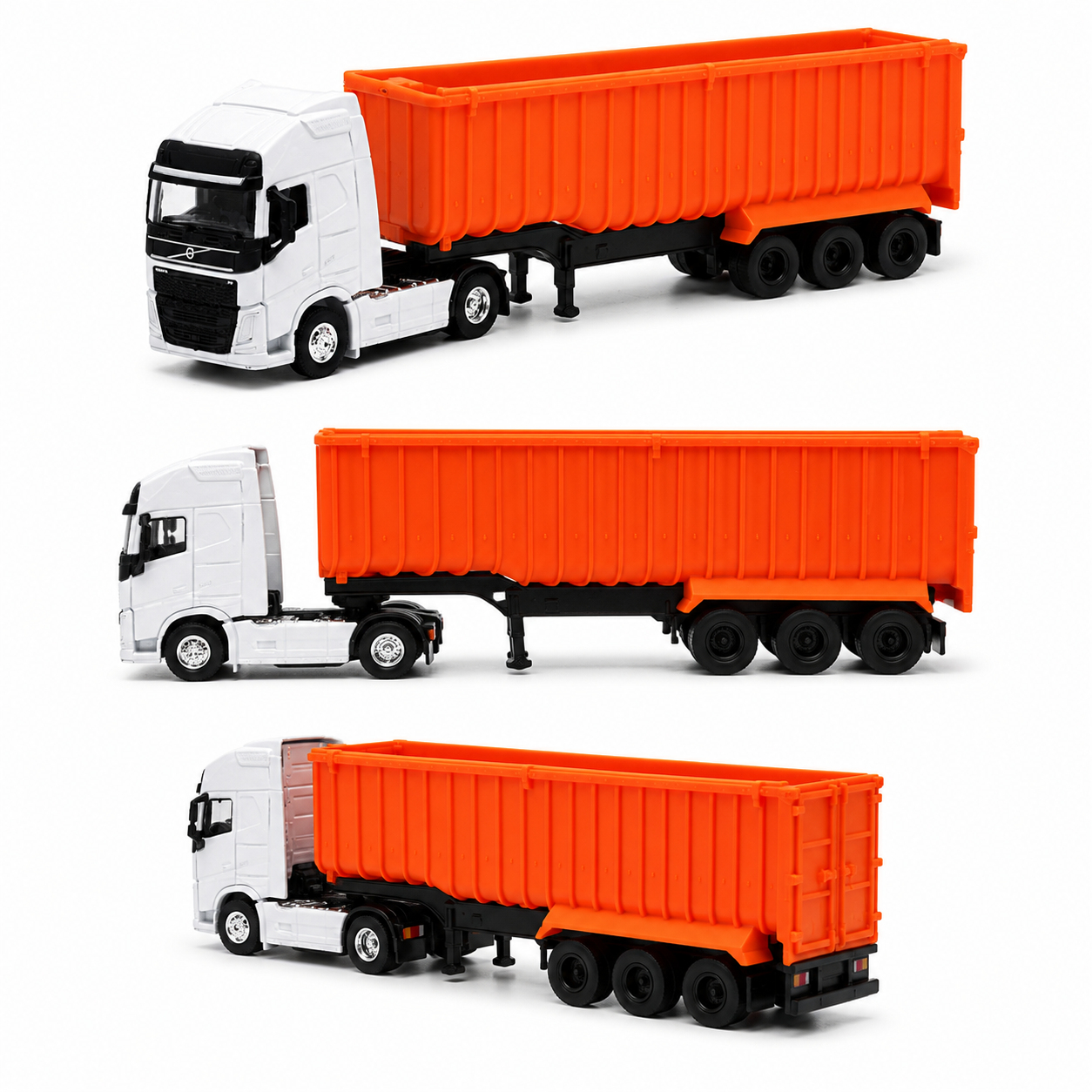 Camión Volvo Heavy Tipper Escala 1:64 - Welly-0