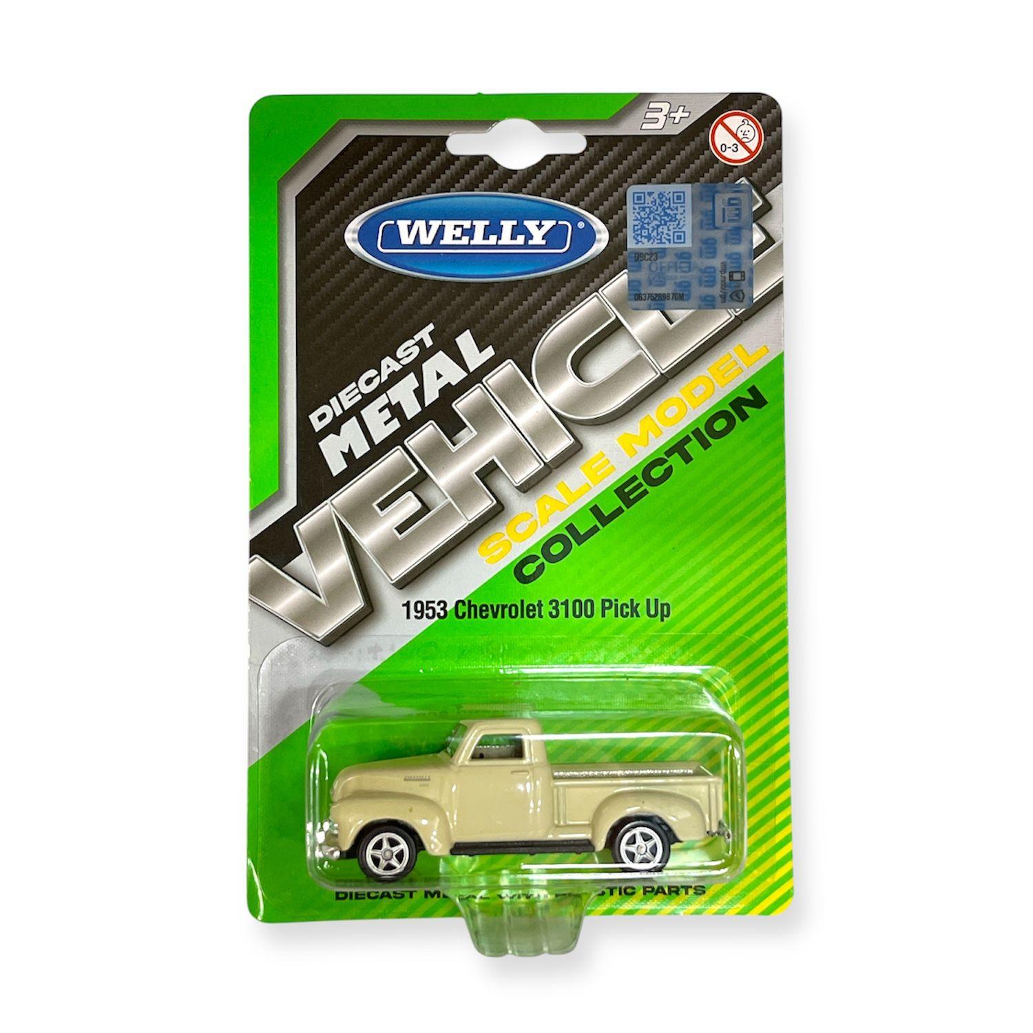 SUV Chevrolet 3100 Pick Up Escala 1:60 - Welly-2