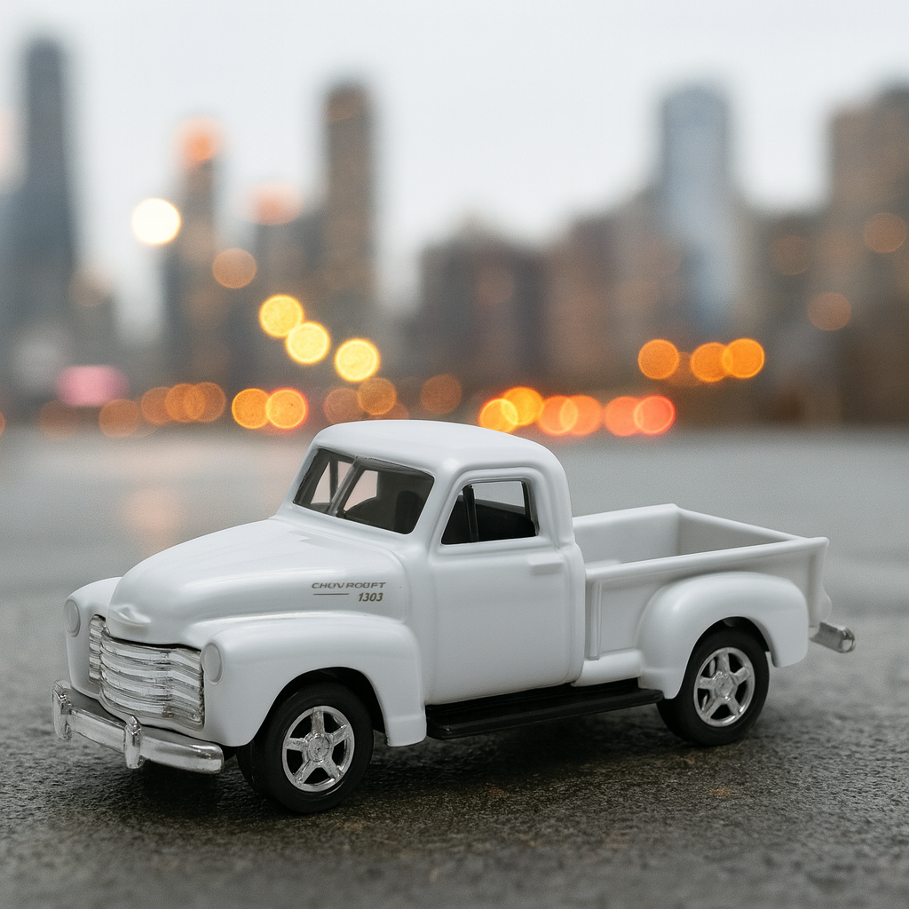 SUV Chevrolet 3100 Pick Up Escala 1:60 - Welly-4