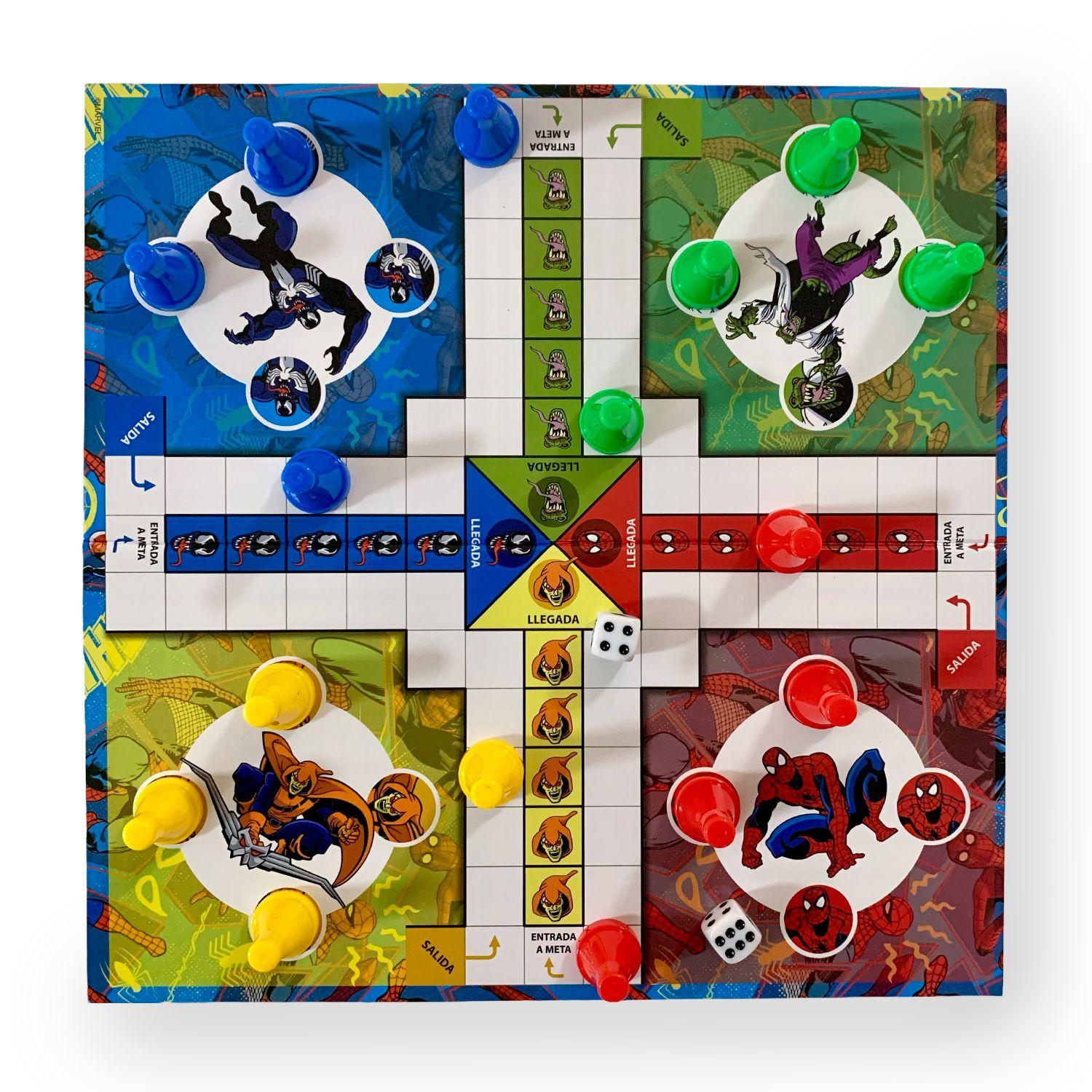 Juego de Mesa Ludo - Spiderman-6