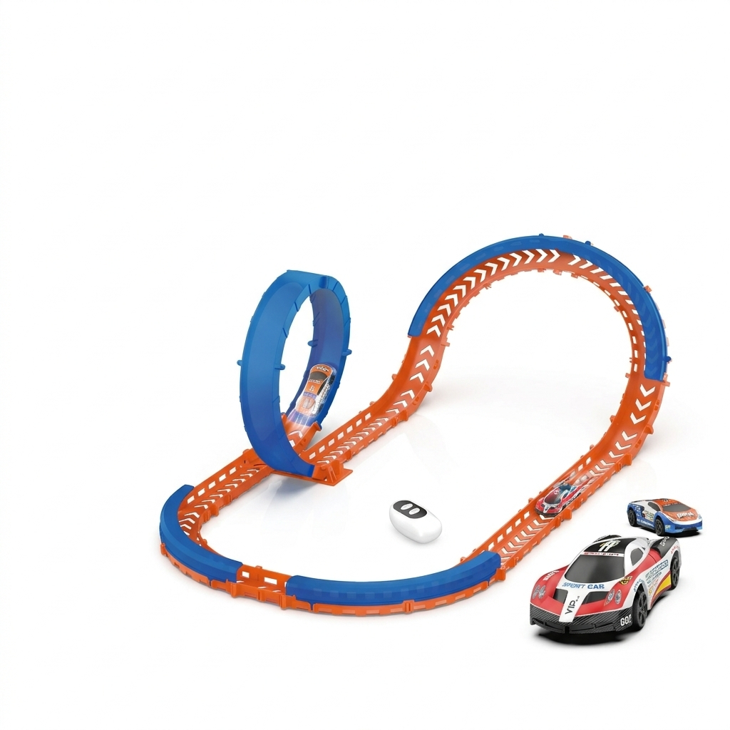 Juguete Pista De Autos De 41 Piezas Con Control  - Toyng-3