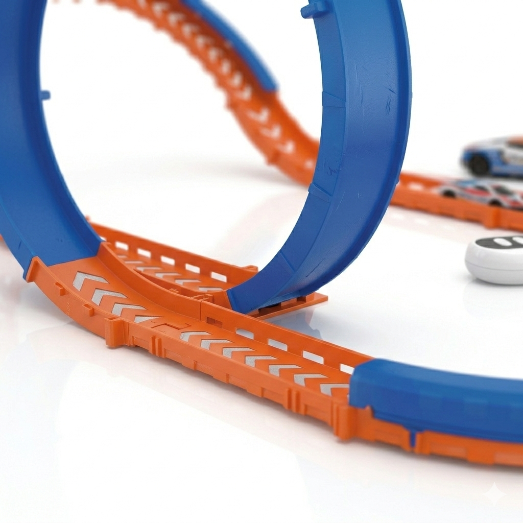 Juguete Pista De Autos De 41 Piezas Con Control  - Toyng-5