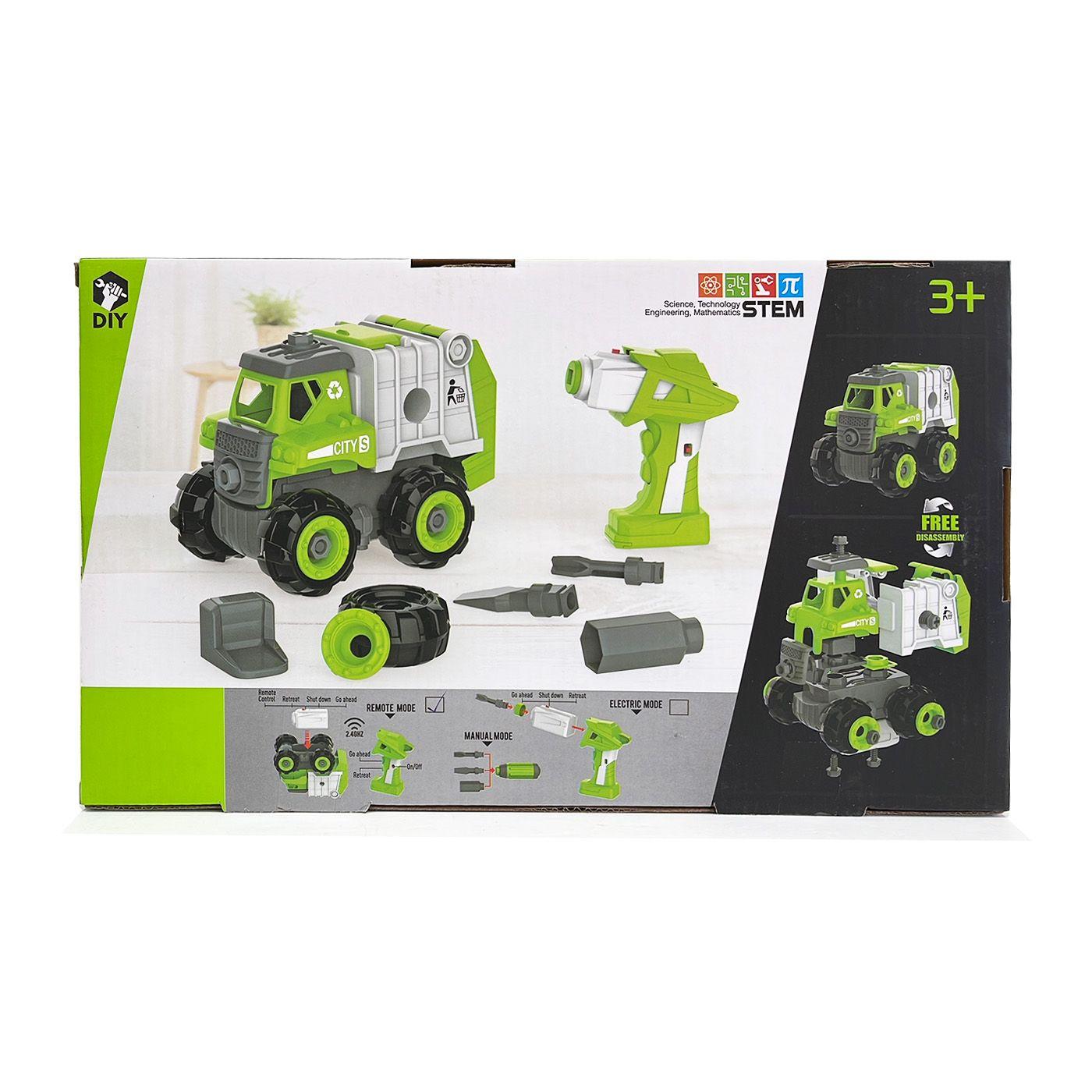 Camión De Basura Para Armar Con Rc - Toyng-0