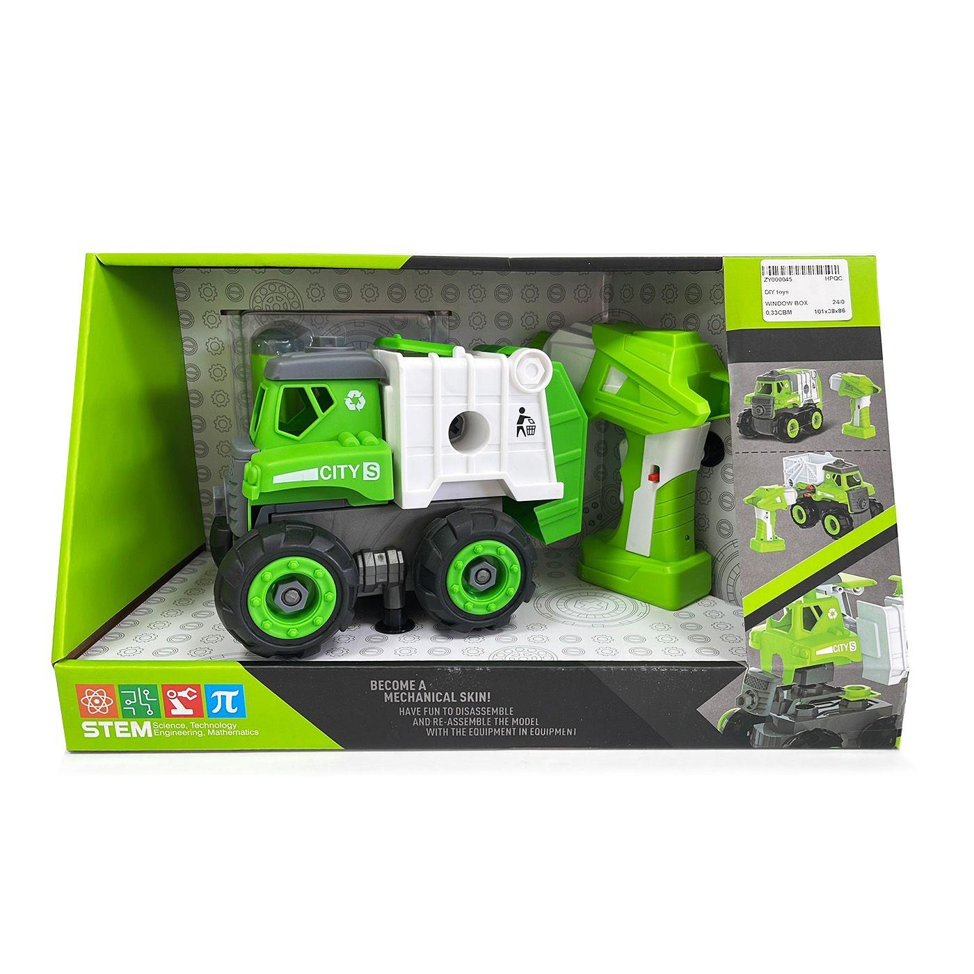 Camión De Basura Para Armar Con Rc - Toyng-1