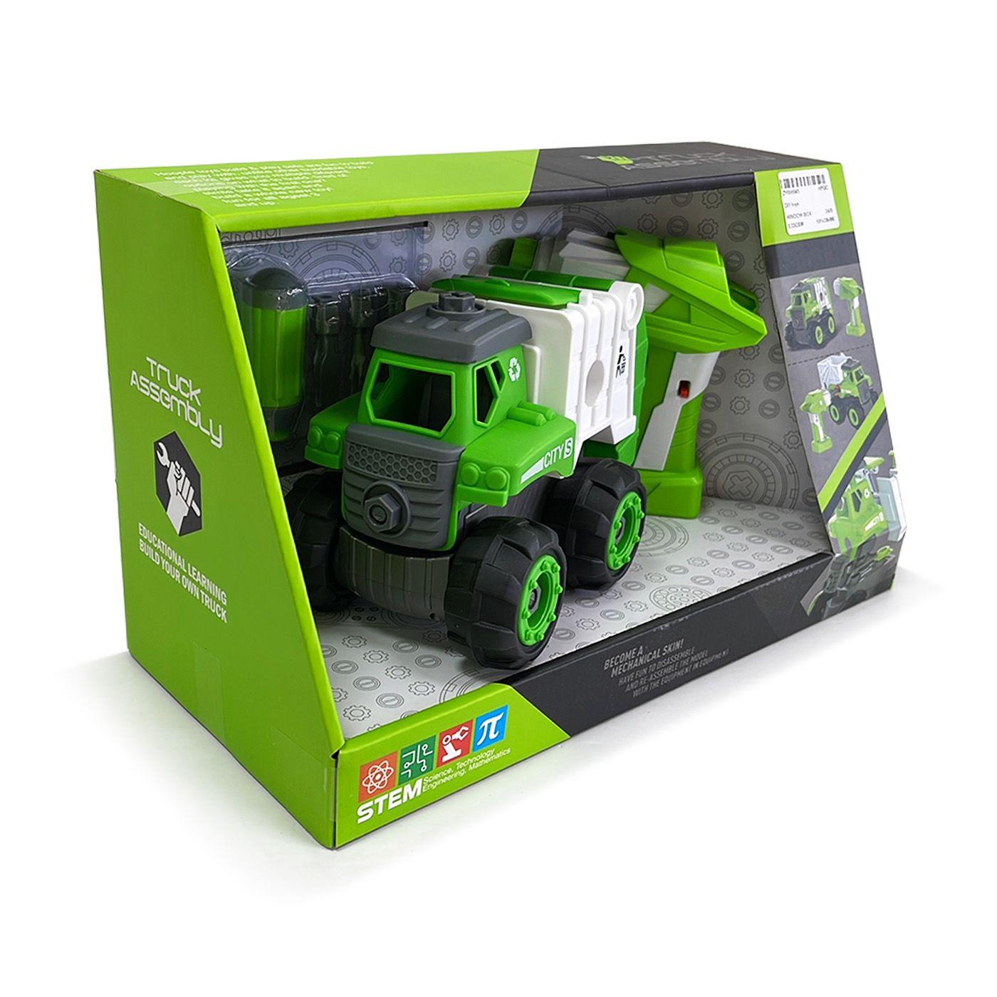 Camión De Basura Para Armar Con Rc - Toyng-3