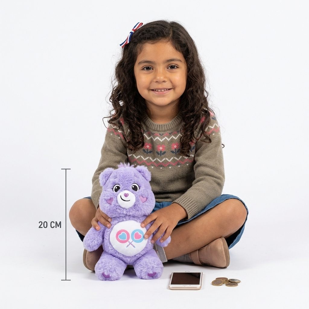 Peluche Generosita Morado 20 Cm - Ositos Cariñositos-5