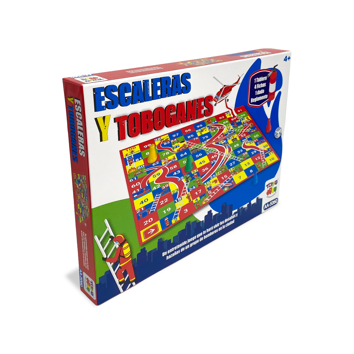 Juego de Mesa Escaleras y Toboganes - Toyng-2