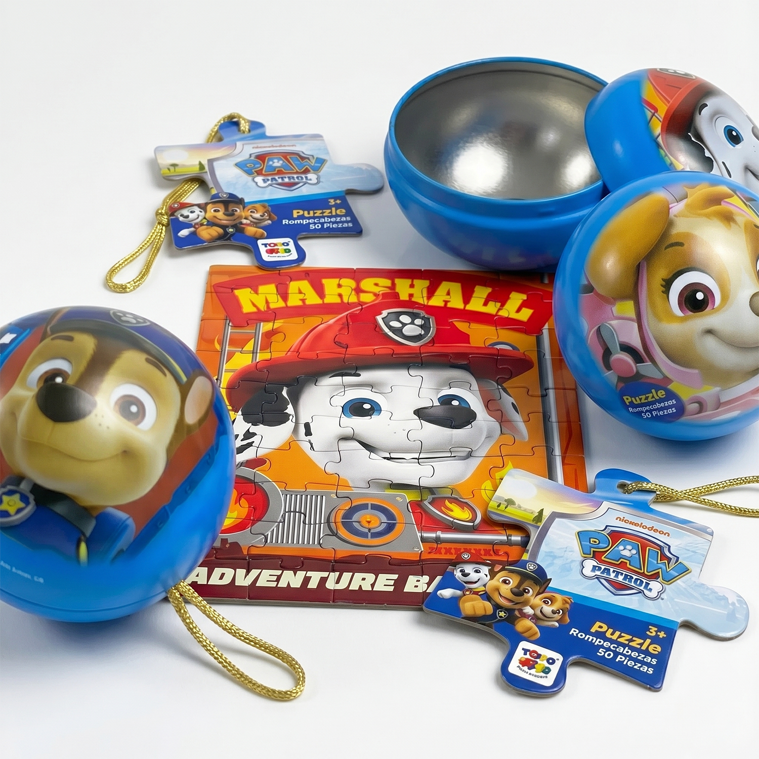Pack x24 Puzzles Esfera 50 Piezas Paw Patrol-2