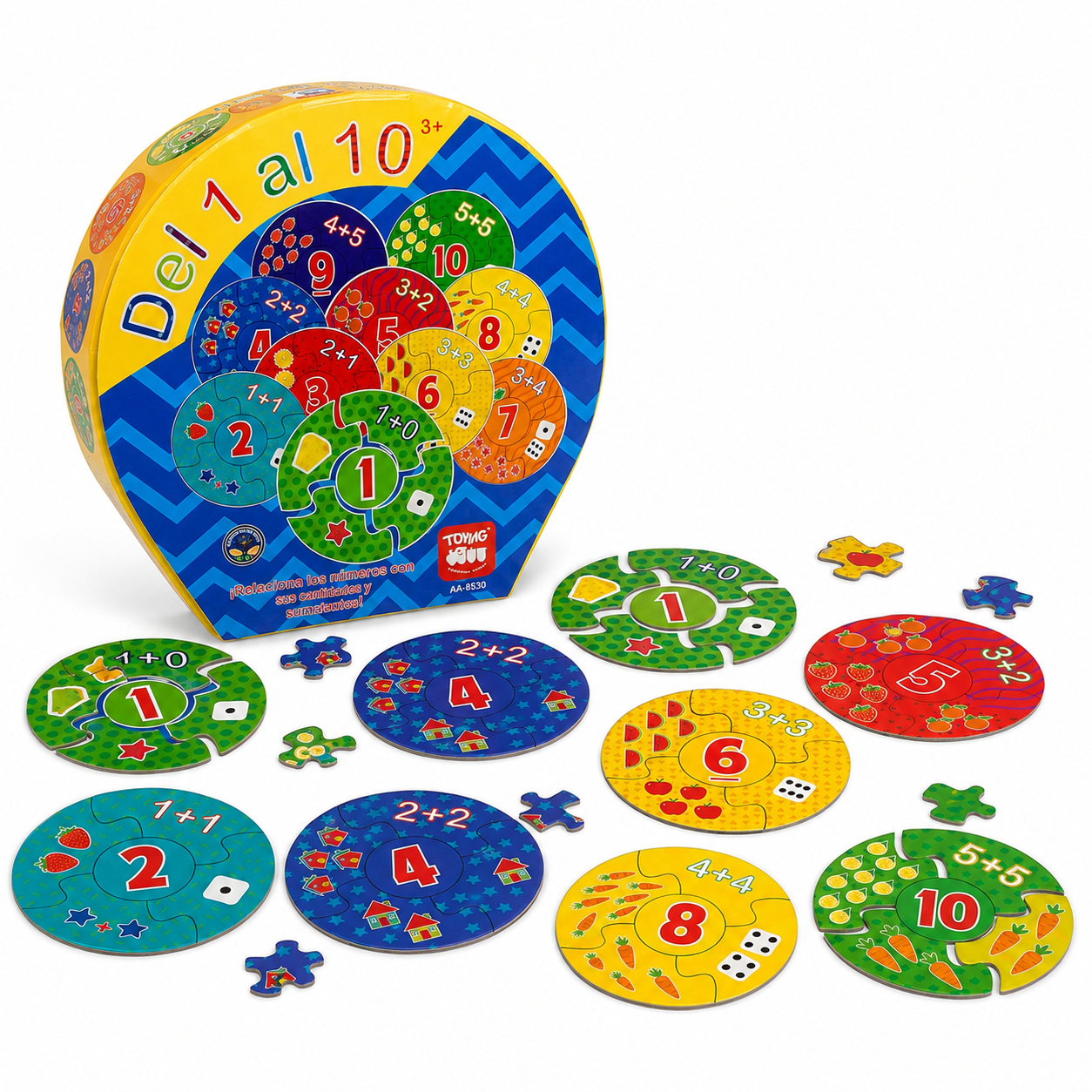 Juego Educativo Educativo Del 1 Al 10 - Toyng-0