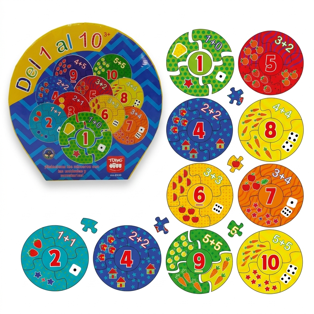 Juego Educativo Educativo Del 1 Al 10 - Toyng-2