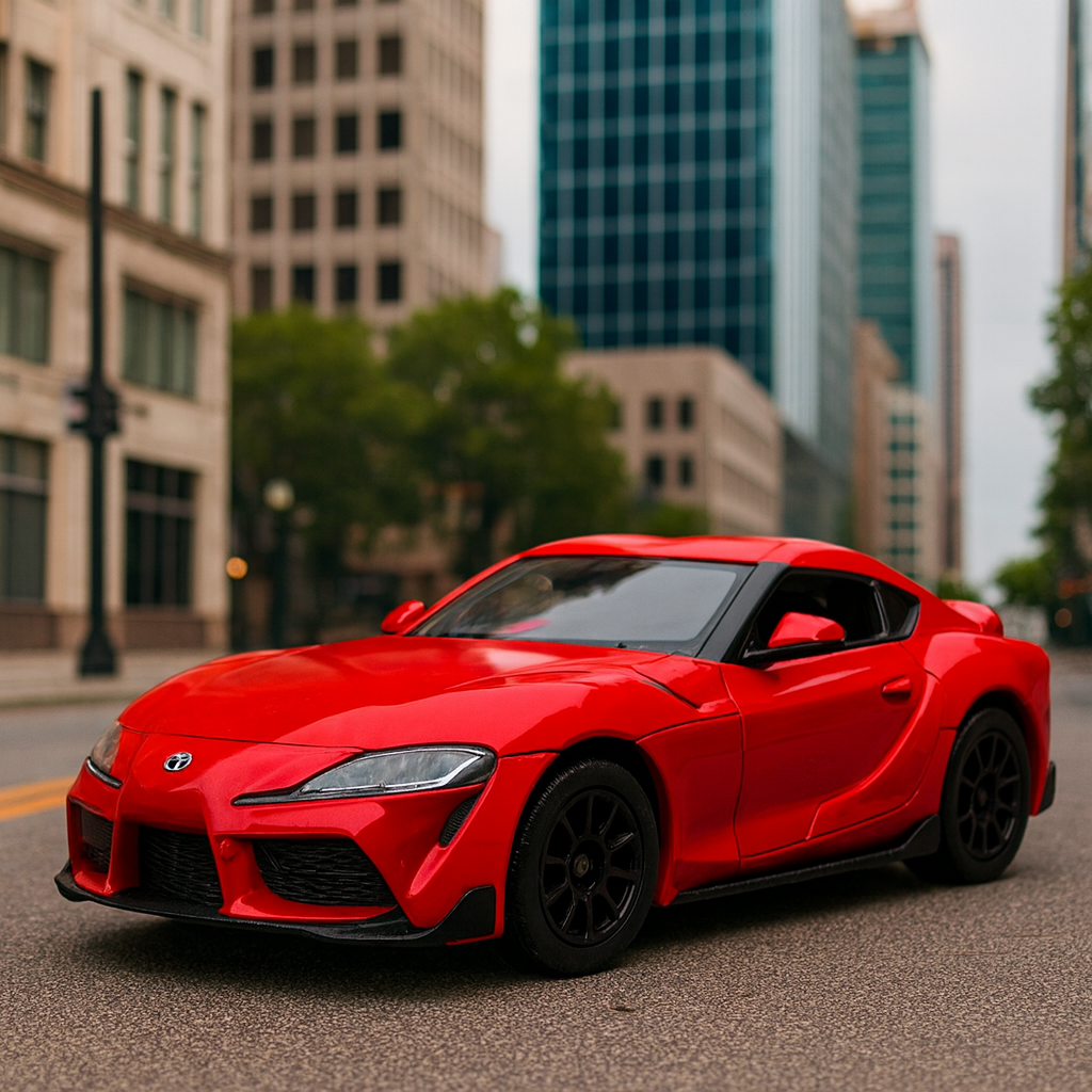 Auto Toyota Supra - Welly Escala 1:60-2