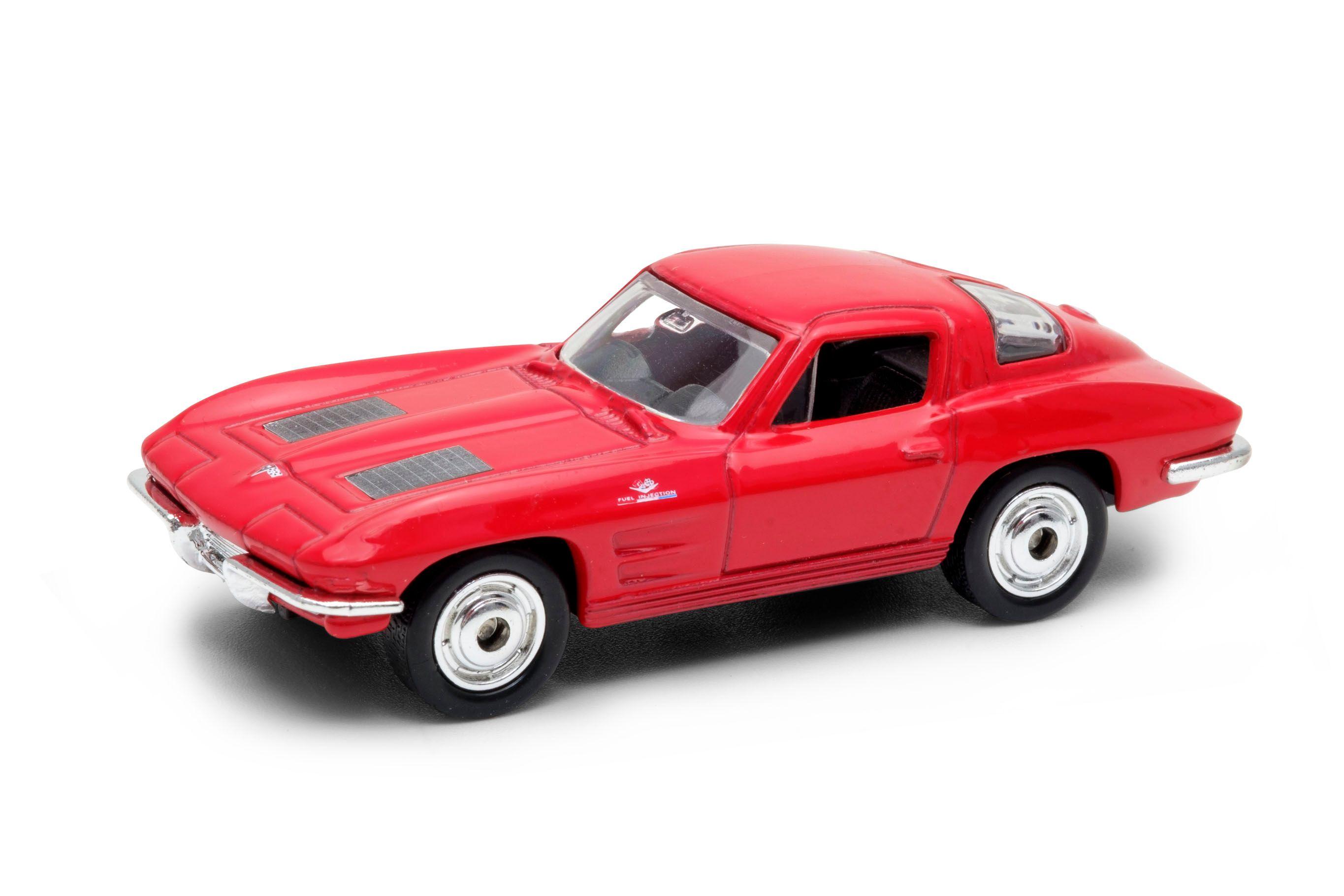 Auto Chevrolet Corvette 1963 - Welly Escala 1:60-3