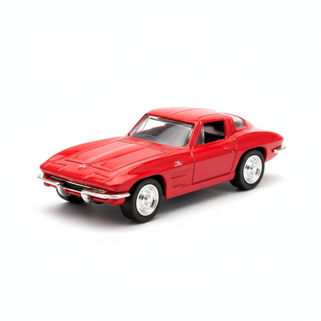 Auto Chevrolet Corvette 1963 - Welly Escala 1:60-3