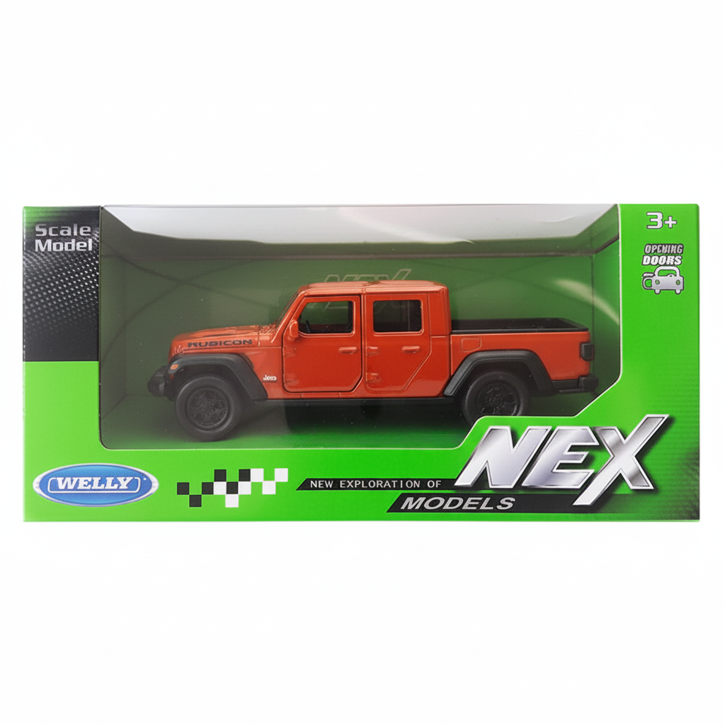 Camioneta Jeep Gladiator 2020 - Welly Escala 1:34:39-3