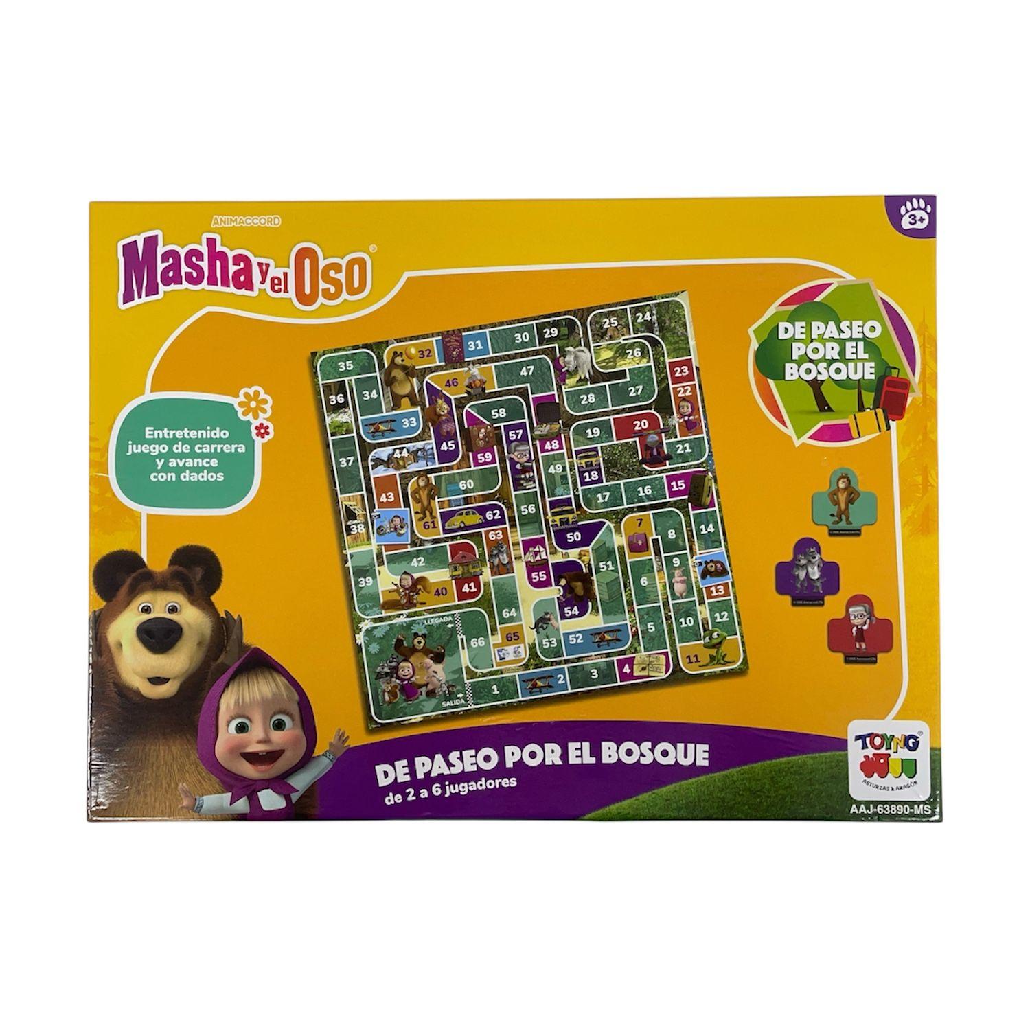 De Paseo Por El Bosque - Masha Y El Oso-4