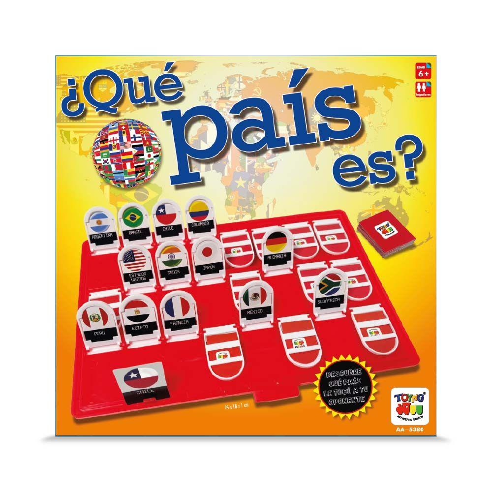 Juego Que Pais Es - Toyng-3