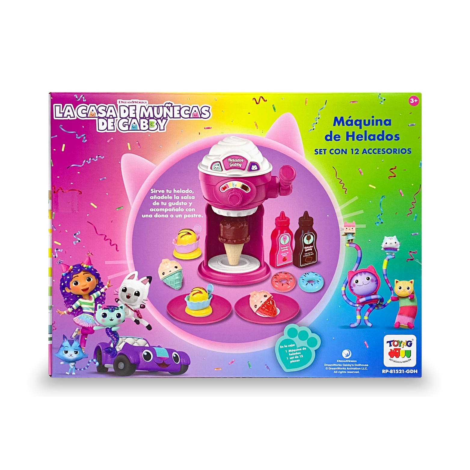 Set Máquina De Helado - Gabby´S Doll House-2