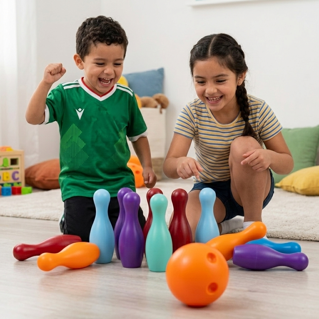 Juguete Set De Bowling - Masha Y El Oso-5
