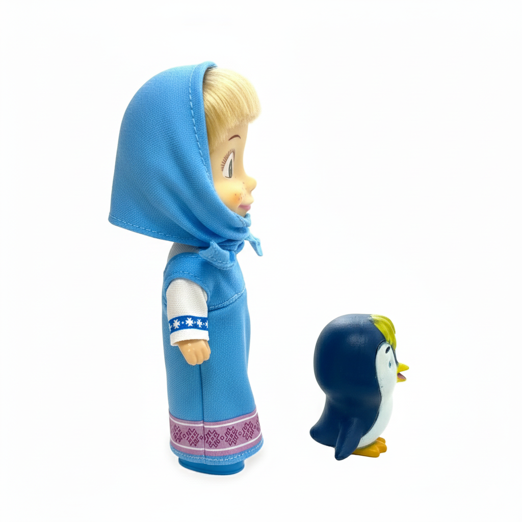 Juguete Masha y sus Amigos El Pingüino - Masha Y El Oso-3