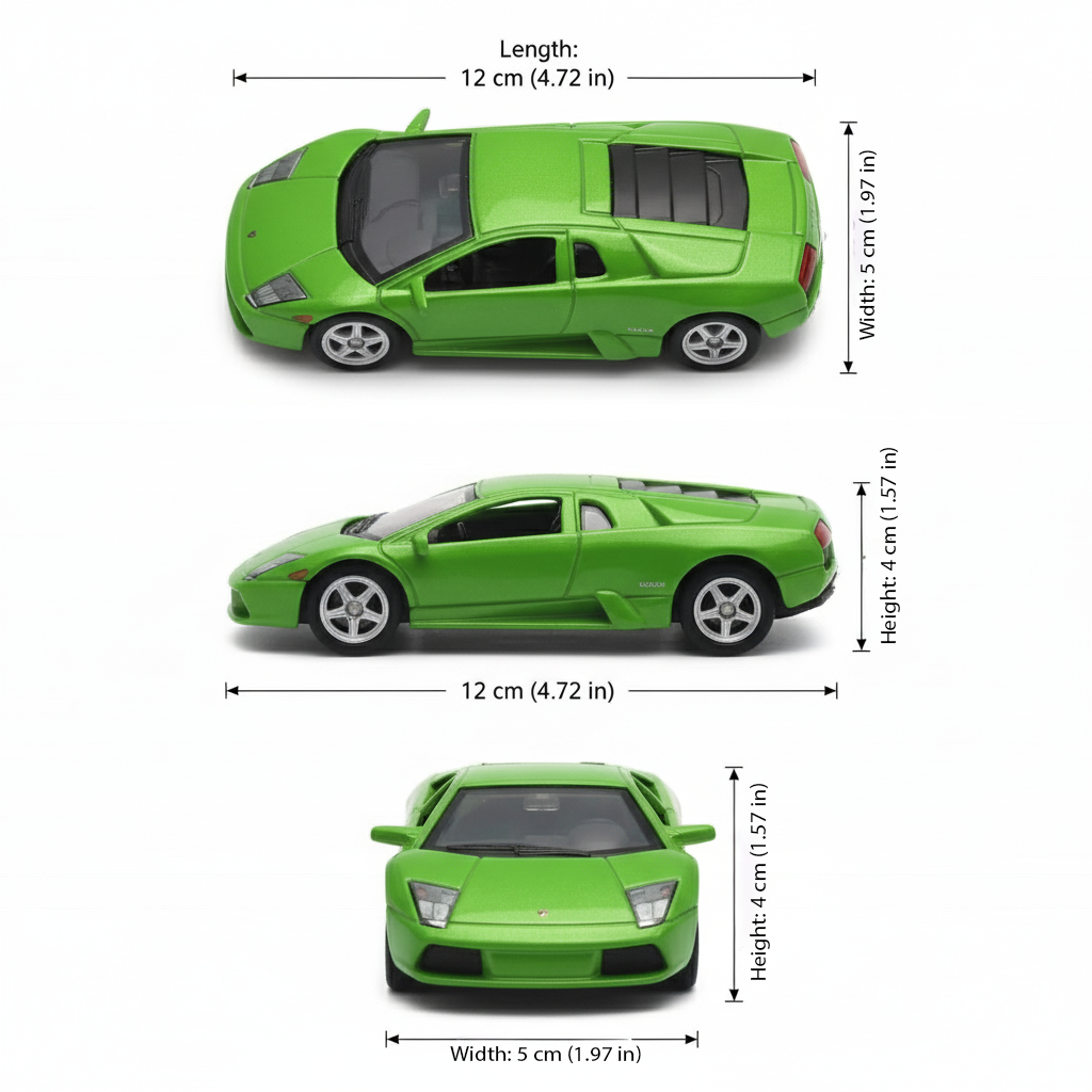 Auto Lamborghini Huracan Lp610-4 - Welly Escala 1:34:39-4