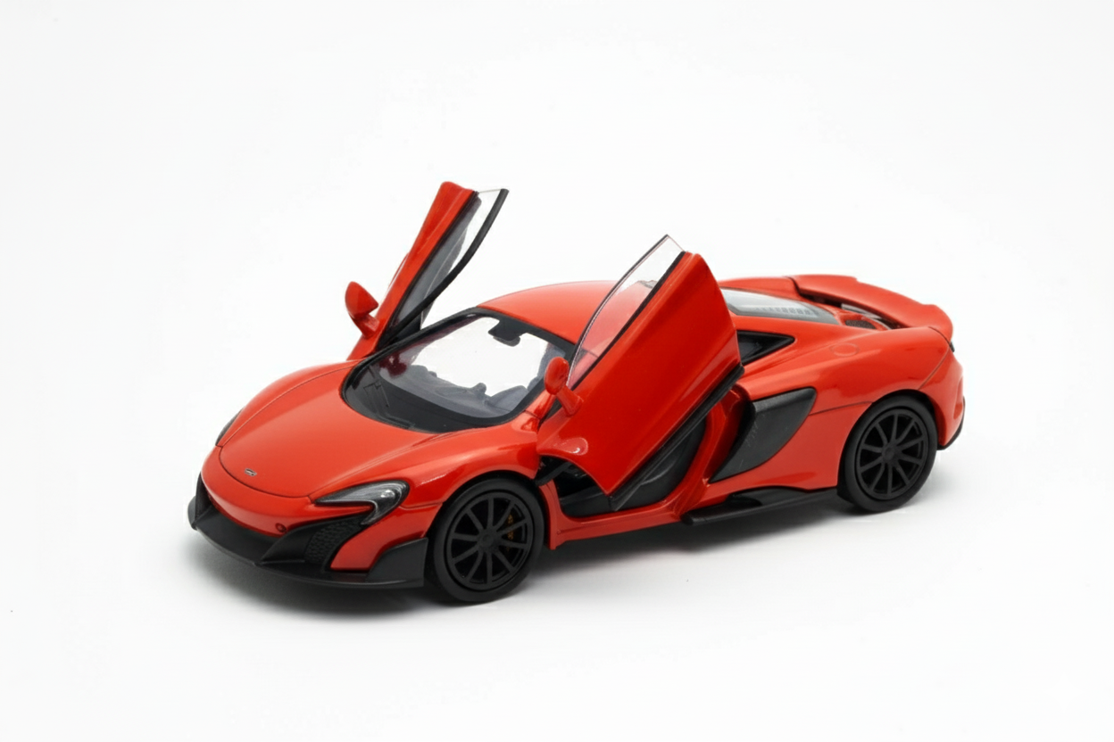 Auto Mclaren 675Lt - Welly Escala 1:34:39-2