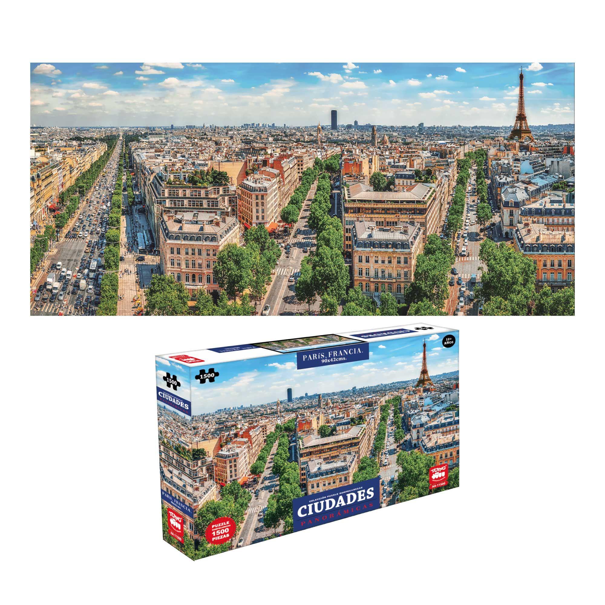 Puzzle París 1500 Panoramico - Toyng-1