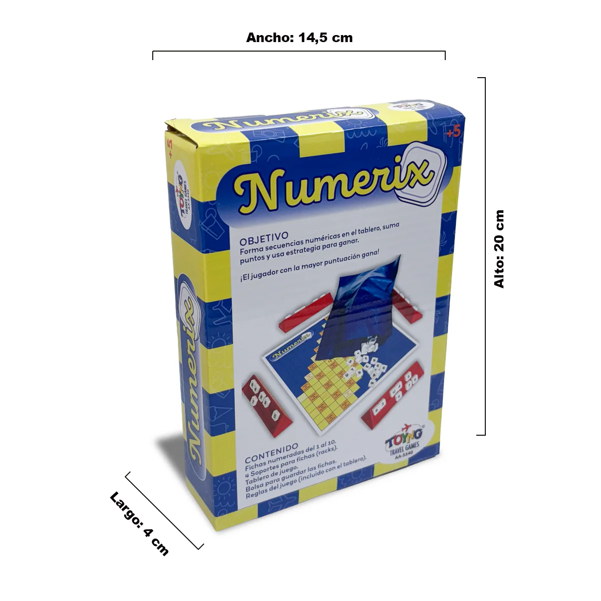 Juego de Mesa Travel Game Numerix – Toyng-4