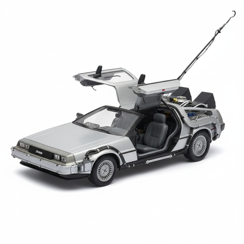 Back To The Future I Delorean - Welly Escala 1:24-2
