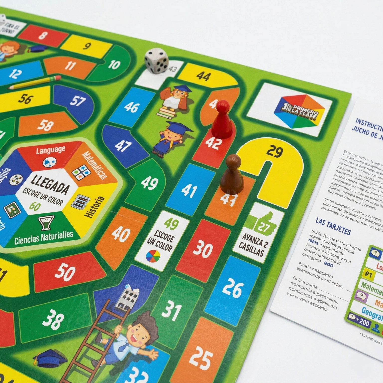 Juego de Mesa Trivia Primero Clase - Toyng-2