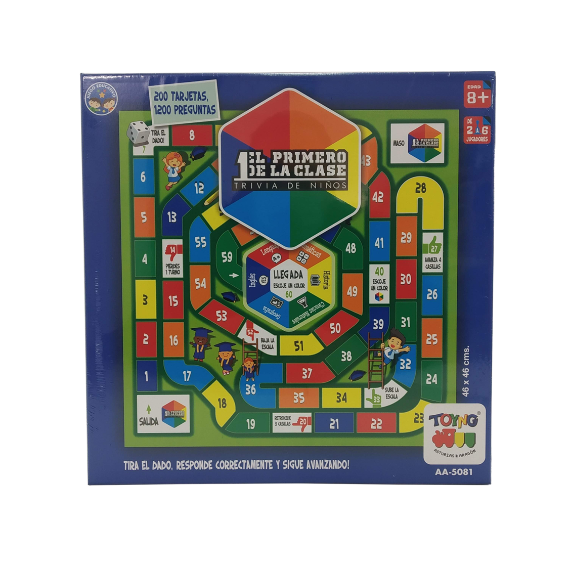 Juego de Mesa Trivia Primero Clase - Toyng-5
