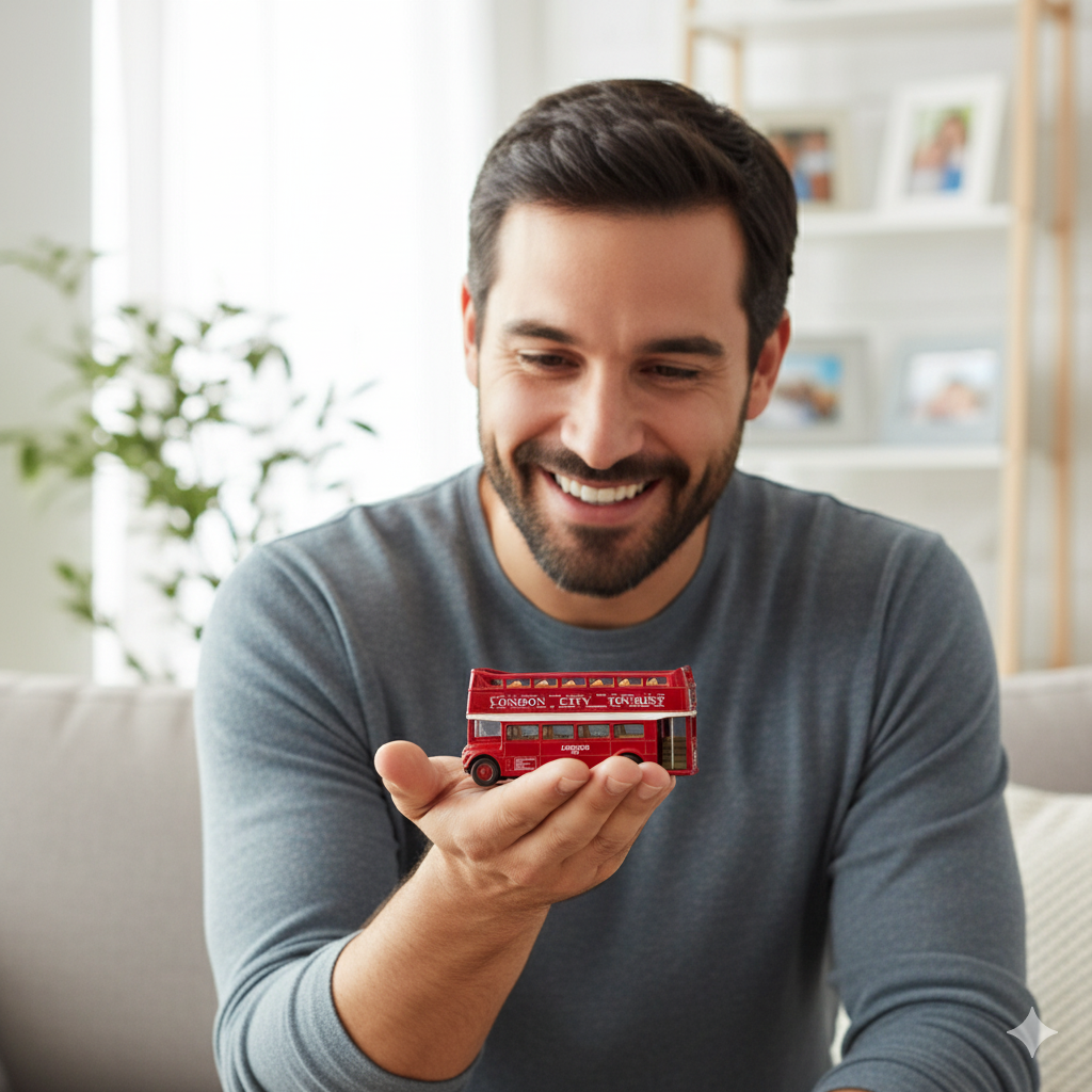 Bus London Bus (Open-Top) - Welly-3