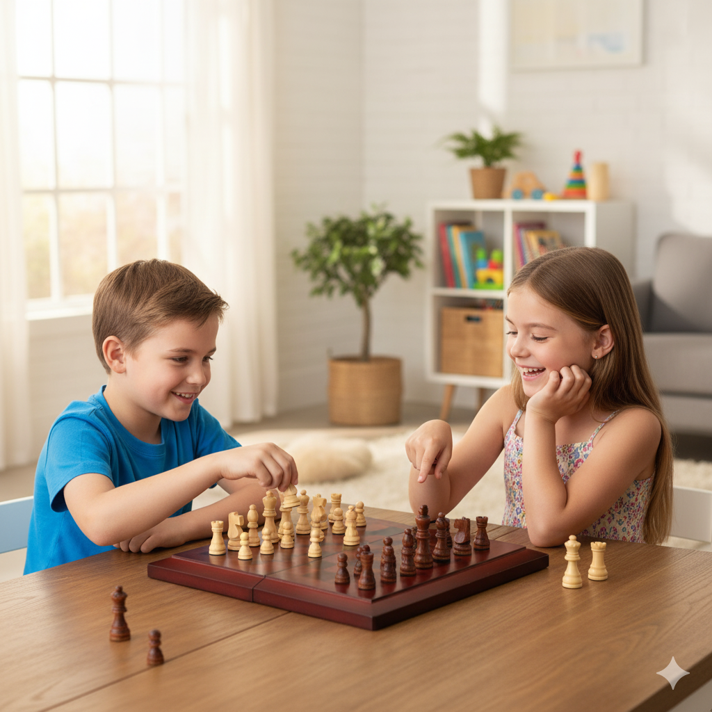 Juego de Mesa Ajedrez Damas Premium - Toyng-3