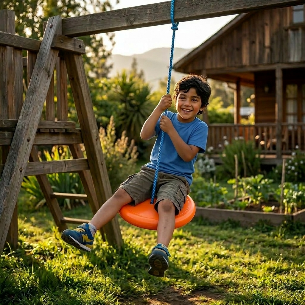 Juguete Columpio Disco Cuerda - Toyng-5