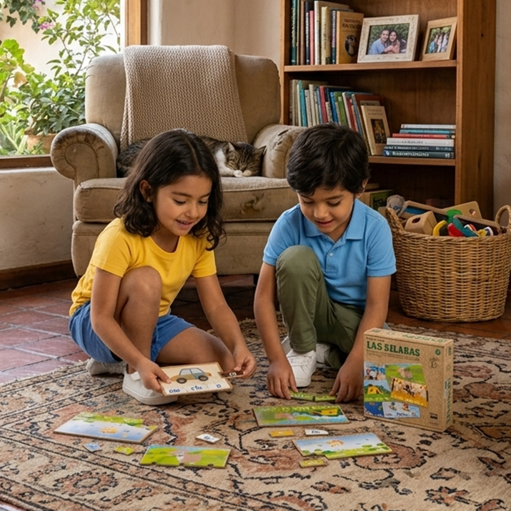 Juego Educativo Ecológico Silabas - Toyng-1