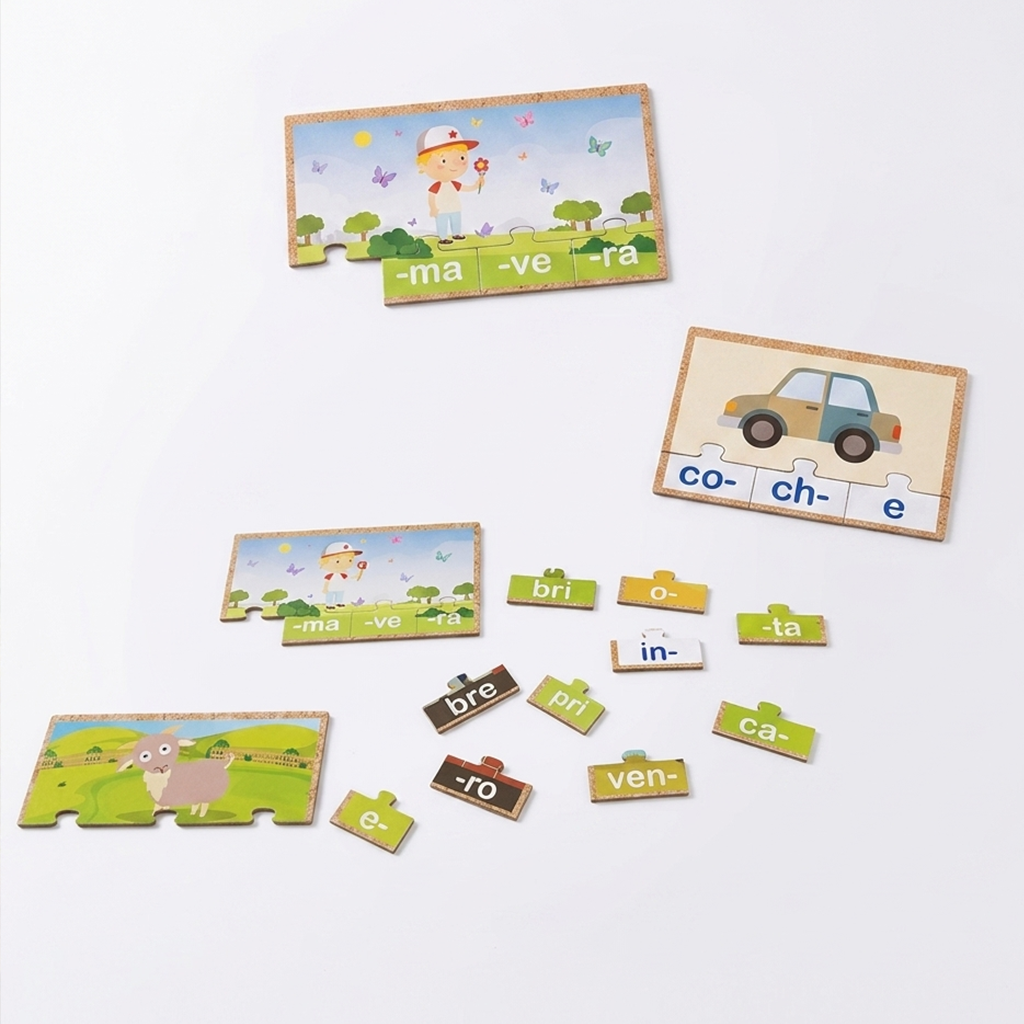 Juego Educativo Ecológico Silabas - Toyng-2