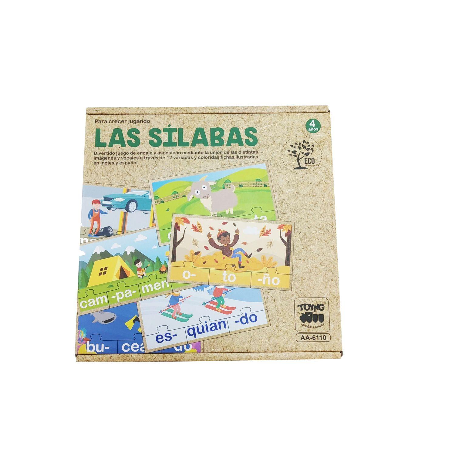 Juego Educativo Ecológico Silabas - Toyng-3