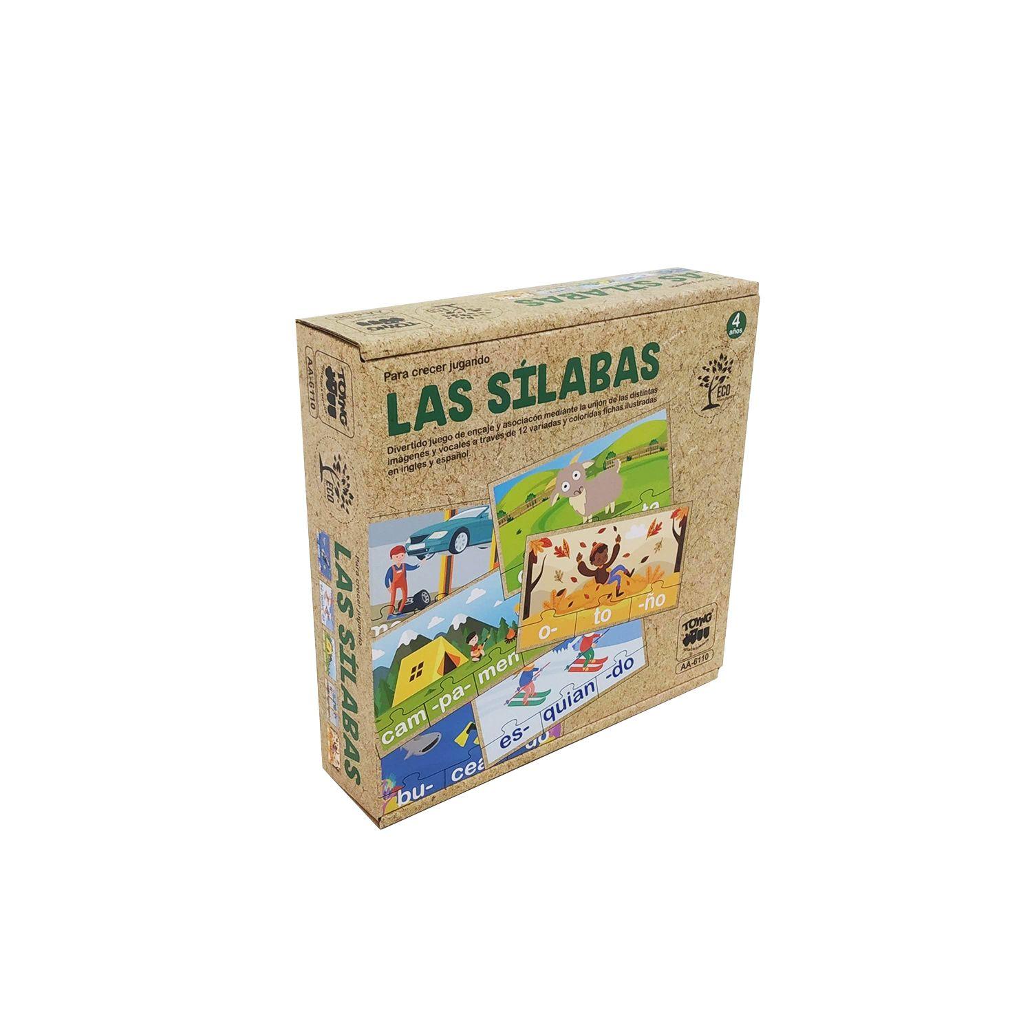 Juego Educativo Ecológico Silabas - Toyng-4