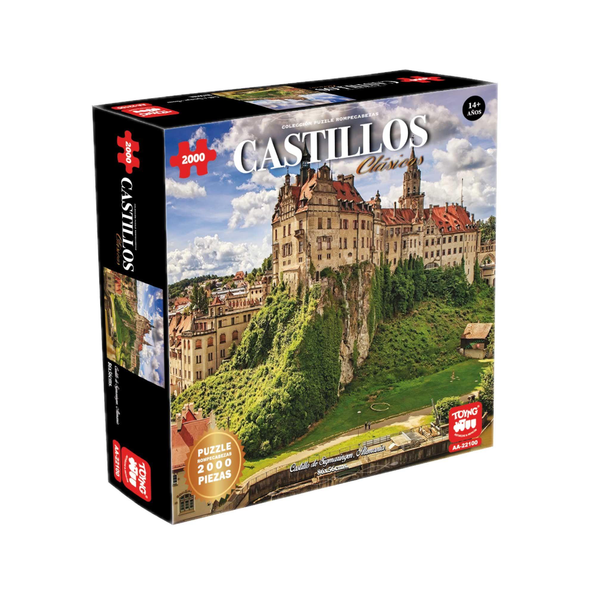Puzzle 2000 Piezas Castillo Sigmaringen,Alemania - Toyng-0