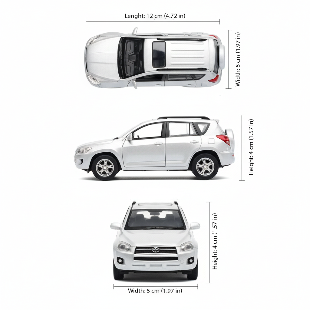 Suv Toyota Rav 4 - Welly Escala 1:34:39-3